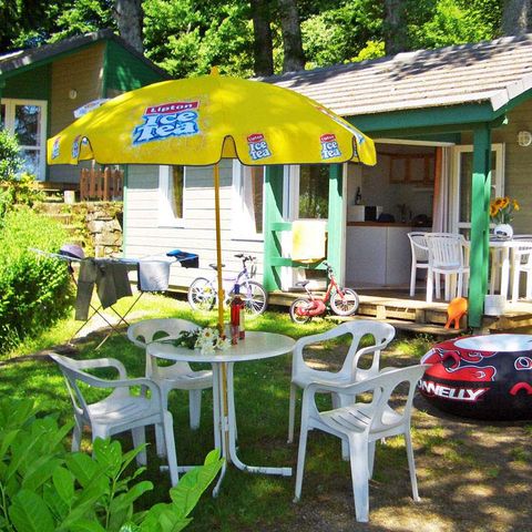 Chalet 4 Personen - BASTIDON (überdachte Terrasse)