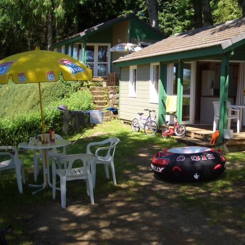 Chalet 4 Personen - BASTIDON (überdachte Terrasse)