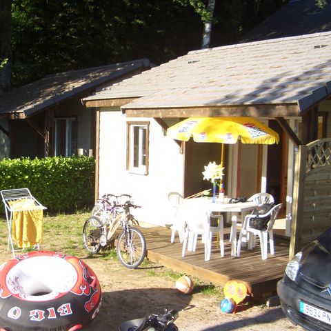 Chalet 4 Personen - BASTIDON (überdachte Terrasse)
