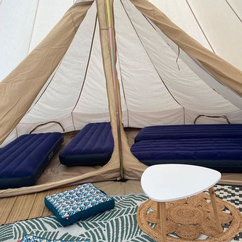 Tent 4 personen - Louisiane tent - gedeelde sanitaire voorzieningen