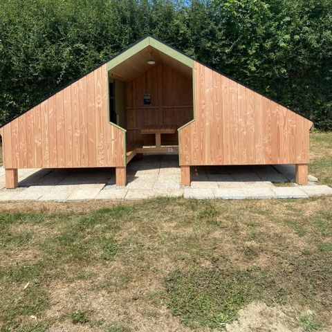 Accommodation 4 persons - Fernweh hut - shared sanitary facilities