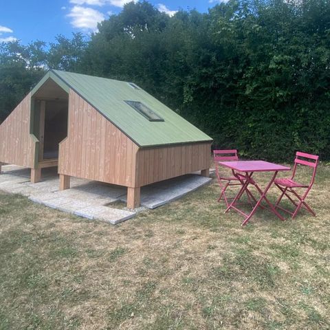 Accommodation 4 persons - Fernweh hut - shared sanitary facilities