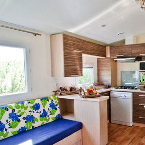 Stacaravan 6 personen - Comfort (C7)