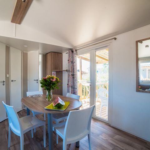 Stacaravan 4 personen - SUNELIA CONFORT "GRAND LARGE" (BREED)