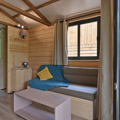 Bungalow 3 personen - BUNGALOW STEL HOUT