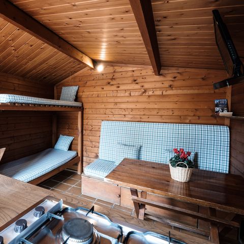 Glamping 2 persone - Cabina di legno Pedraforca