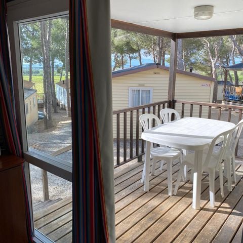 MOBILE HOME 4 people - 2 bedrooms + TV