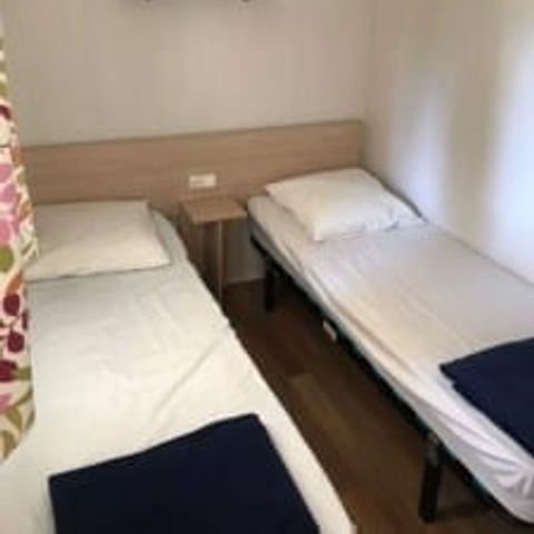 Stacaravan 4 personen - COMFORT 2 slaapkamers + TV inbegrepen