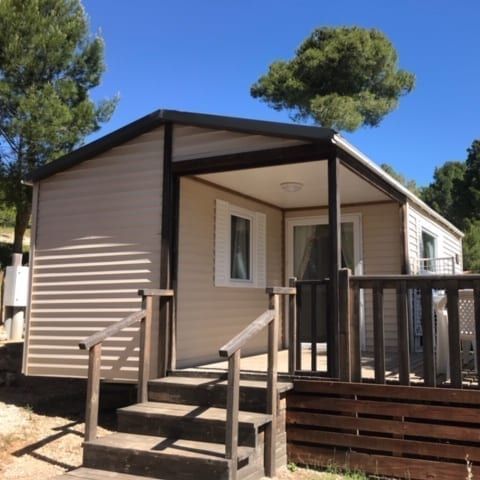 Mobile home 4 persons - COMFORT 2 bedrooms + TV included