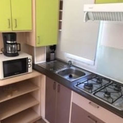 MOBILHOME 4 personas - COMODIDAD 2 dormitorios + TV incluida