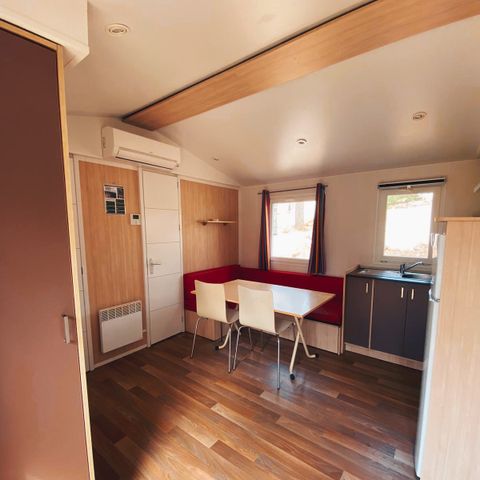 Stacaravan 6 personen - 3-kamer stacaravan COMFORT + TV inbegrepen