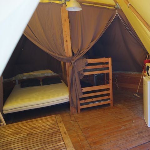 TIENDA DE CAMPAÑA 4 personas - Tipi (tienda transformada) -