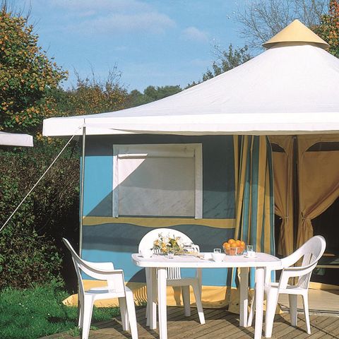 BUNGALOW IN TELA 5 persone - Bungalow Toilé Confort 25 m² 2 camere + terrazza 15m² 5 pers.