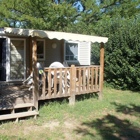 BUNGALOW 7 personnes - Mobil home Standard 32 m² 3 chambres + terrasse 12m² semi-couverte (9m²) 6/7 pers