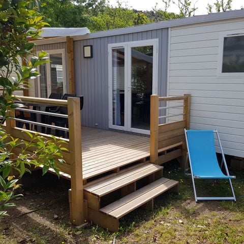 MOBILHOME 5 personnes - 2CH+TV+Clim