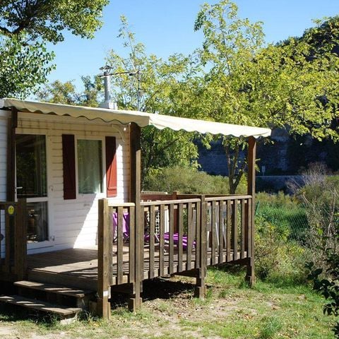 Mobile home 2 persons - Mobil home Standard 21m² 1 bedroom + terrace 12m² semi-covered (9m²) 2 pers