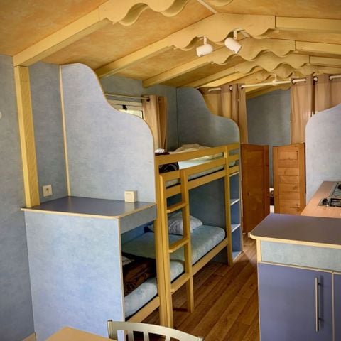 AUßERGEWÖHNLICHE UNTERKUNFT 4 Personen - Arizona Roulotte (großer Wohnwagen) - 4 pers.