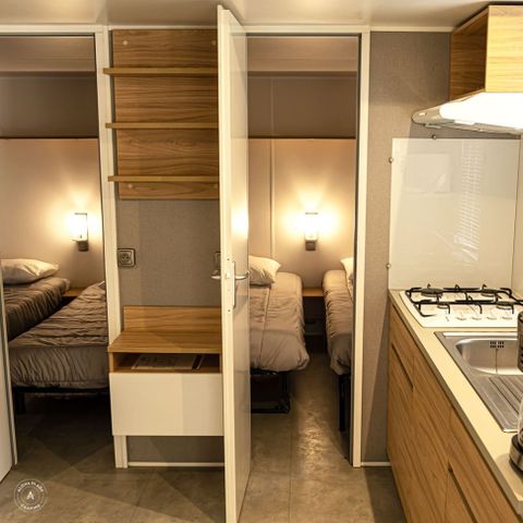 Mobile home 6 persons - Krusoe 3ch 6pers