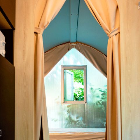 Tente en toile et en bois 4 personnes - Coco Sweet 2ch 4pers