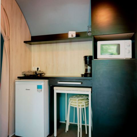 Tente en toile et en bois 4 personnes - Coco Sweet 2ch 4pers