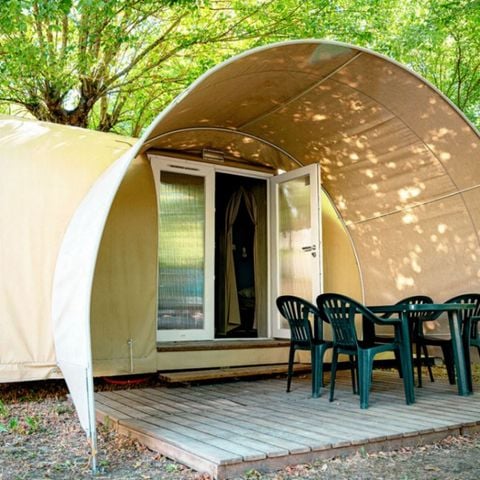 Tente en toile et en bois 4 personnes - Coco Sweet 2ch 4pers