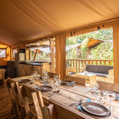 Hébergement 6 personnes - Chalet luxury SPA 6pers