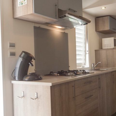 Stacaravan 4 personen - Vissen