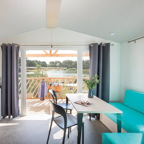 MOBILHOME 4 personnes - Pommier avec vue sur la rivière
