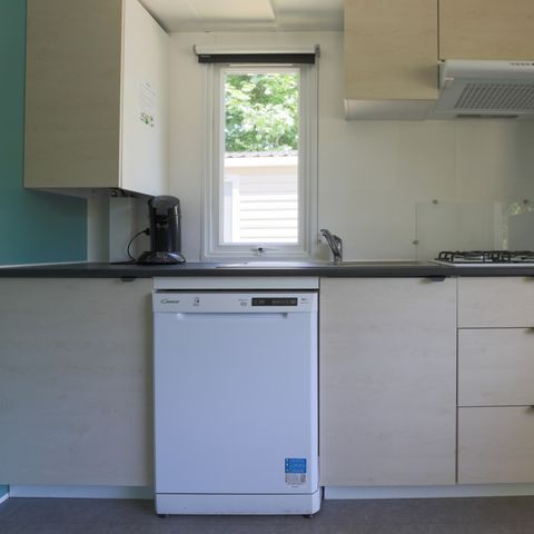 Mobile home 4 persons - Apple tree with river view
