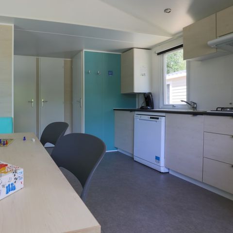 Mobile home 4 persons - Apple tree with river view