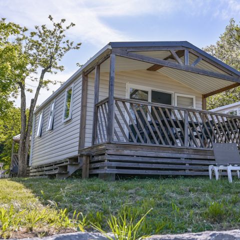 MOBILHOME 4 personnes - Pommier avec vue sur la rivière