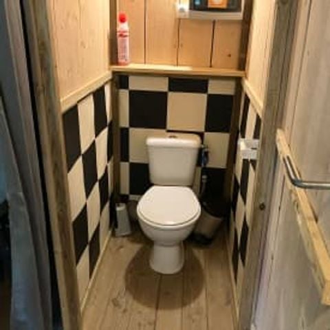Tente en toile et en bois 4 personnes - Tente Safari Cocotier