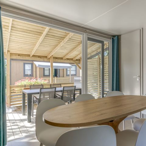 Stacaravan 6 personen - Kastanje