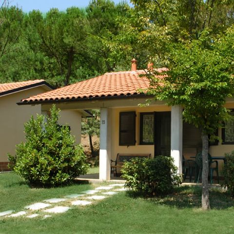 HOUSE 5 people - 2 bedrooms + TV + Air conditioning