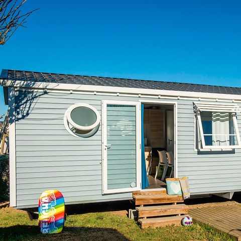 Mobilheim 4 personen - Mobilheim | Classic | 2 Zi. | 4 Pers. | Nicht überdachte Hochterrasse | Klima.