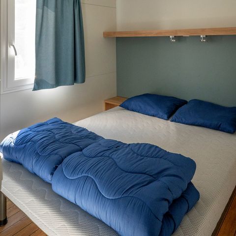 Mobilheim 6 personen - Comfort | 2 Zi. | 4/6 Pers. | Erhöhte Terrasse | Klim.