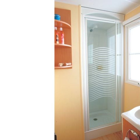 Mobilheim 6 Personen - Mobilheim | Classic XL | 3 Zi. | 6 Pers. | Nicht überdachte Hochterrasse | Klima.