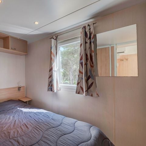 Stacaravan 4 personen - Stacaravan | Classic XL | 2 slaapkamers | 4 pers. | Overdekt verhoogd terras | Airconditioning.