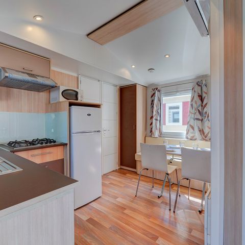 Mobilheim 4 Personen - Mobilheim | Classic XL | 2 Zi. | 4 Pers. | Erhöhte, nicht überdachte Terrasse | Klima.