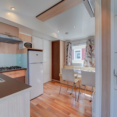 Mobilhome 4 personas - Mobil-home | Classic XL | 2 Dormitorios | 4 Pers. | Terraza elevada descubierta | Aire acondicionado.