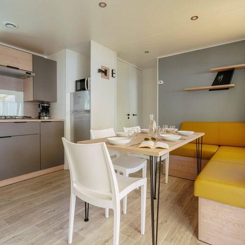 Mobilheim 6 Personen - Mobilheim | Comfort | 3 Zi. | 6 Pers. | Terrasse Lounge | Clim.