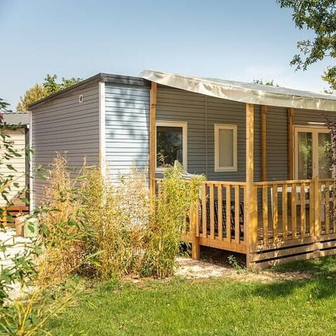 Stacaravan 4 personen - Mobile-home | Comfort | 2 Slaapkamers | 4 Pers. | Terras Lounge | Klimaat.