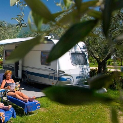 Stellplatz - Standard-Stellplatz - 60m² - 4 AMP