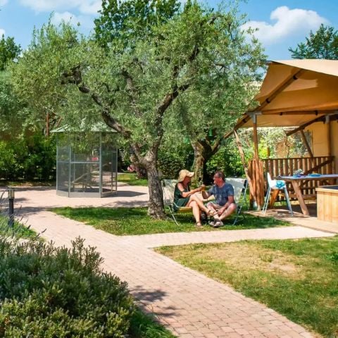 TENDA IN TELA E LEGNO 6 persone - Spotty Lodge