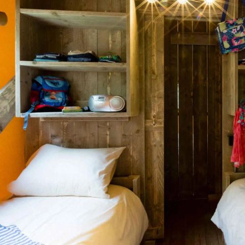 Canvas and wooden tent 6 persons - Spotty Lodge