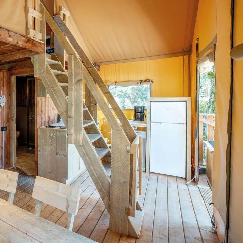 TIENDA DE LONA Y MADERA 5 personas - Safari Lodge