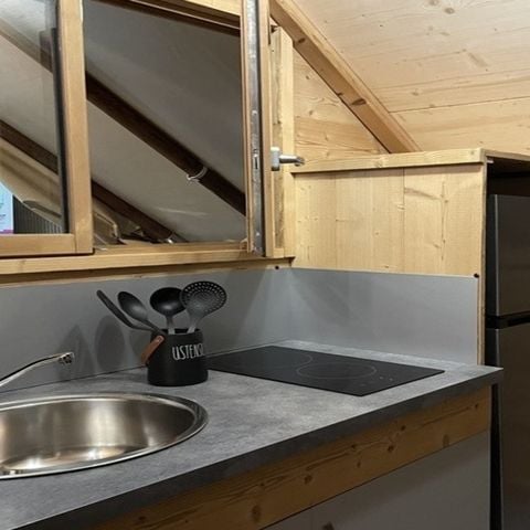 CANVAS AND WOOD TENT 5 people - Safari Lodge all season