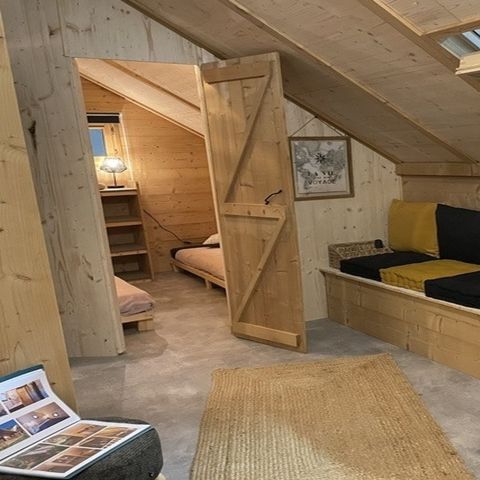 TENTE TOILE ET BOIS 5 personnes - Safari Lodge all season