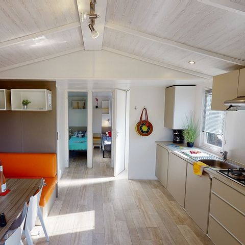 Mobile home 4 persons - Mediterranean - 24m² - 2 bedrooms