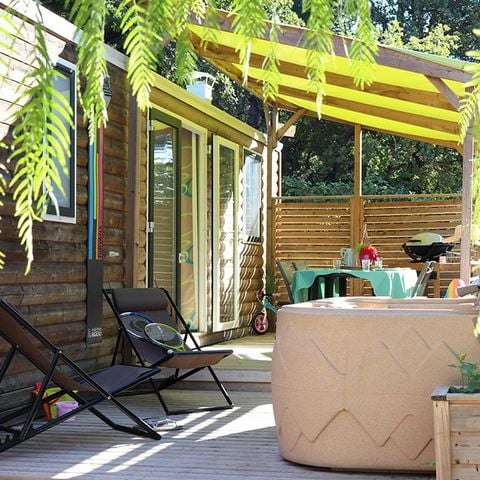 Mobilheim 8 Personen - Prestige mit Spa - 36m² - 4 Zimmer